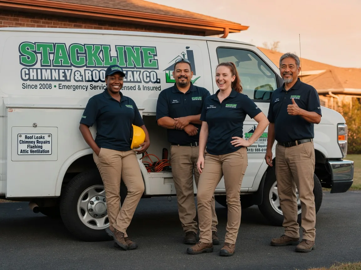 Chimney flashing repair company in Manquin, VA